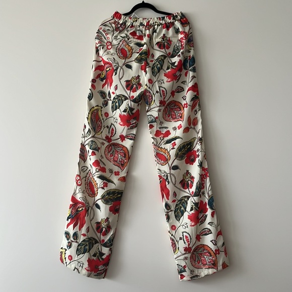 DESIGUAL Dimitri Floral High Waisted Wide Leg Pants Trousers NWT RRP$269 - Picture 12 of 16